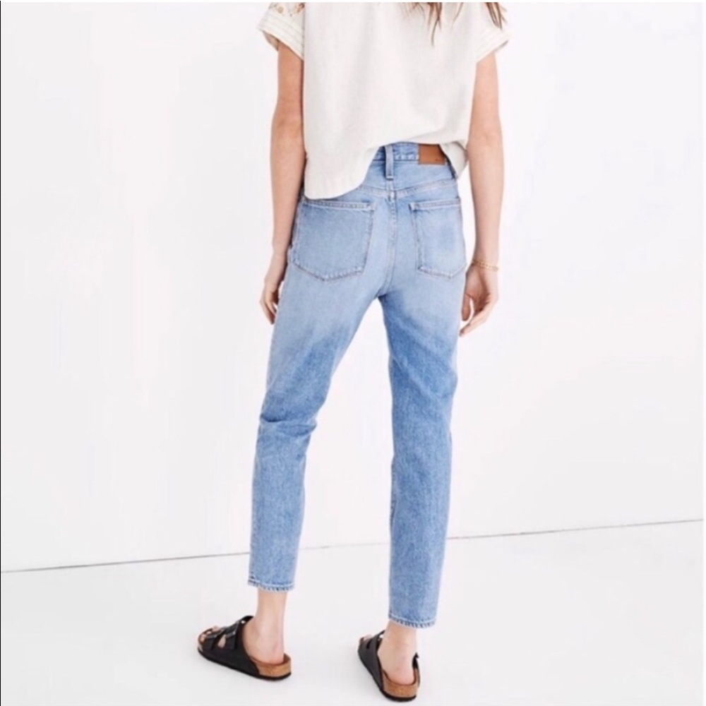 Madewell Mom Jean in Melva Wash